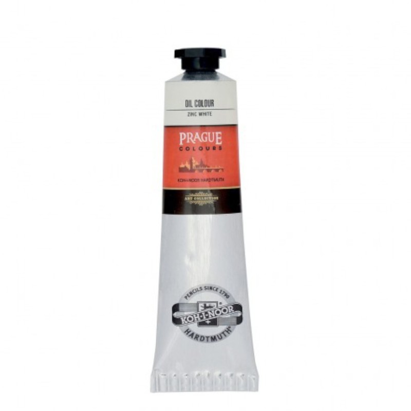 Culoare Ulei, Alb Zinc, 40 ml
