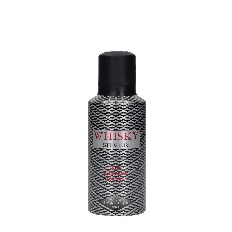 Deodorant Spray Whisky Men Silver 150 ml