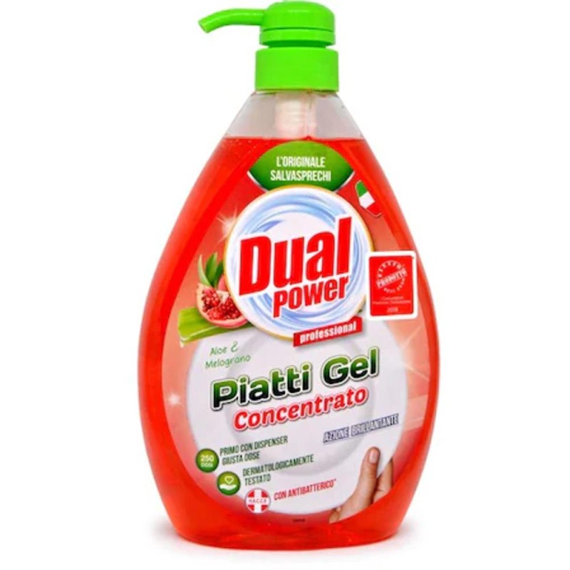 Detergent Vase Gel Dual Power, Aloe, 1 l