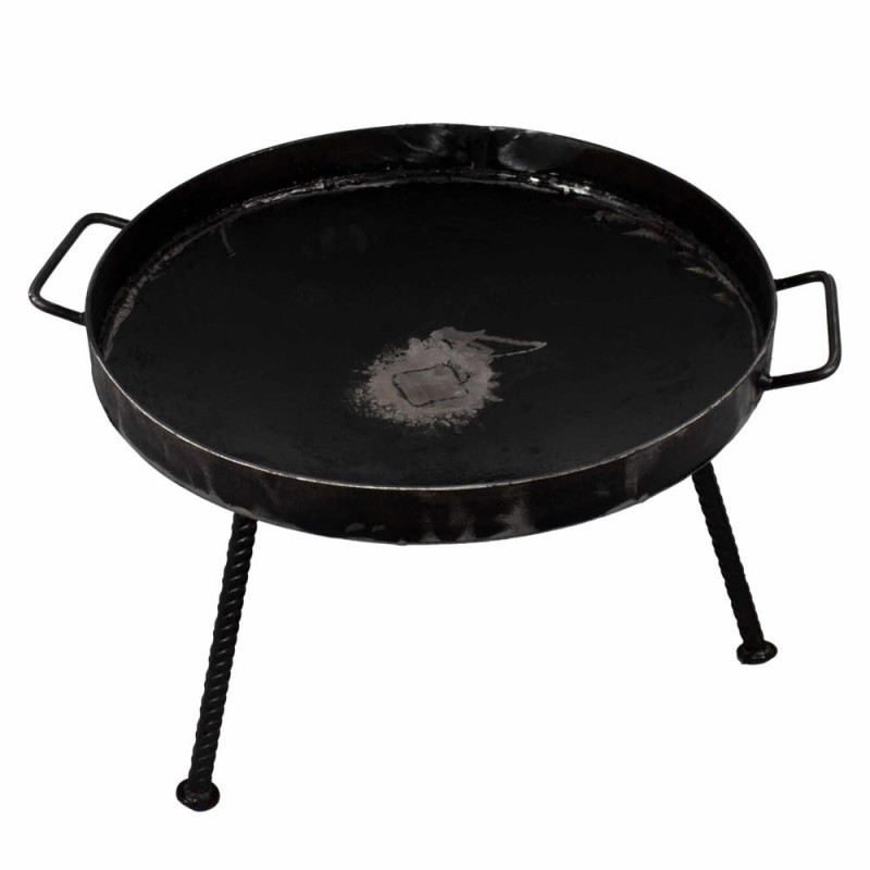 Disc de Gatit, cu Picioare Detasabile, Otel, cu Margine de 4 cm, Diametru 46 cm