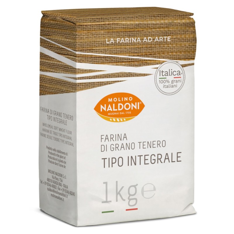 Faina din Grau Tanar Integrala, Naldoni, 1 kg