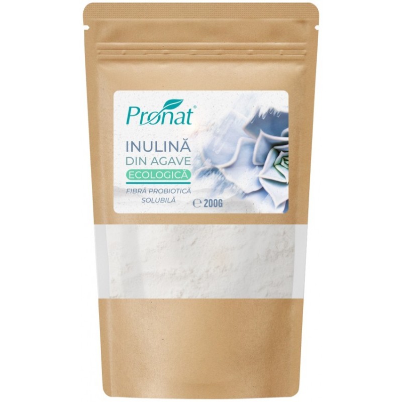 Fibra Probiotica Bio, din Agave, 200 g, Pronat