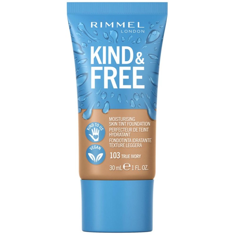 Fond de Ten Kind&Free, 103 True Ivory, 30 ml