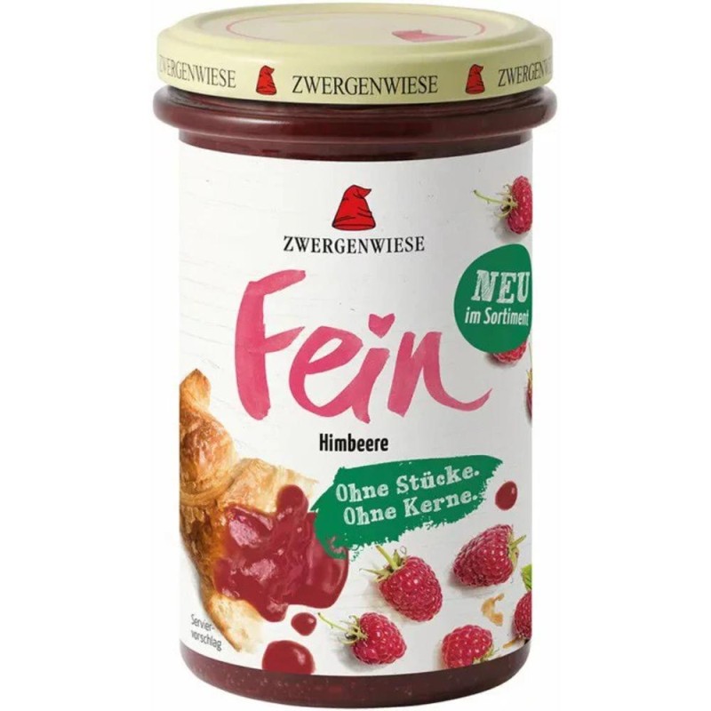 Gem de Zmeura fara Seminte, Zwergenwiese, Bio, 280 g