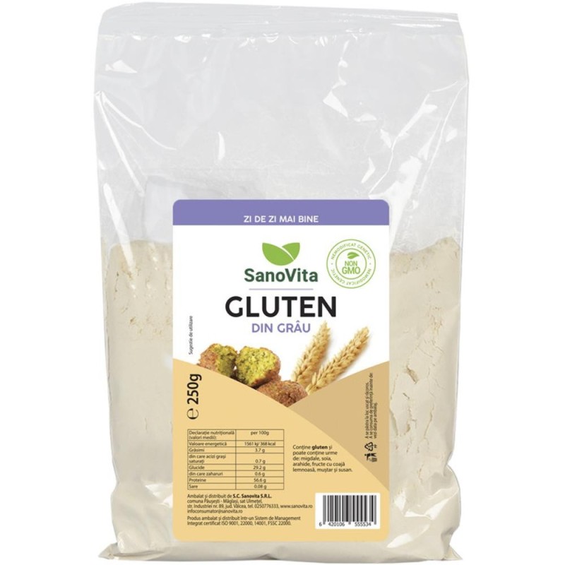 Gluten de Grau, Sanovita, 250 g