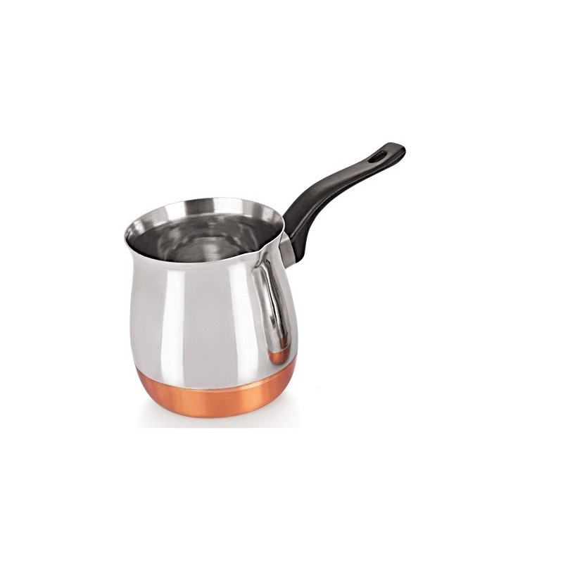 Ibric Inox 1000 ml cu Baza din Cupru, Grunberg Gr726