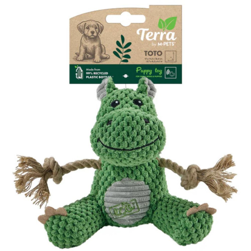 Jucarie pentru Caini M-PETS, Terra Eco Puppy Toto