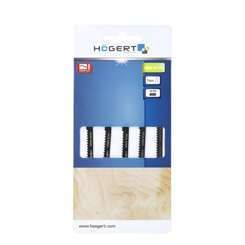 Lame pentru Fierastrau Electric, Hogert, 76 mm, 5 Bucati