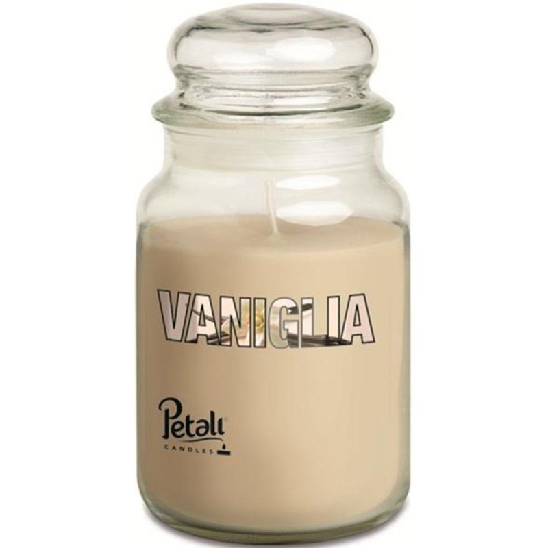 Lumanare Parfumata, Borcan Mare, Parfum Vanilie