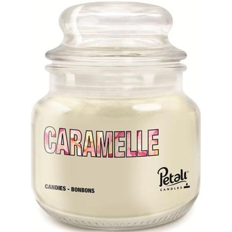 Lumanare Parfumata, Borcan Mic, Parfum Caramel