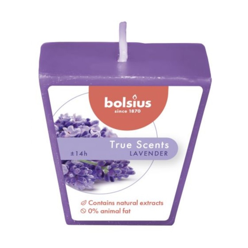 Lumanare Parfumata Piramida, Lavanda, 14 Ore