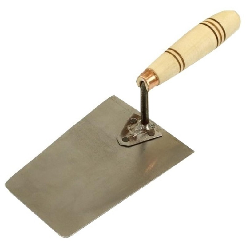 Mistrie din Inox, Maner Lemn, 170 mm