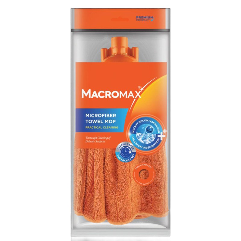Mop cu Cap Flexibil Balerina Macromax, Microfibra