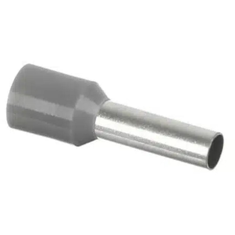 Pini pentru Cablu, Sectiune 2.5 mm, Gri, 100 Bucati