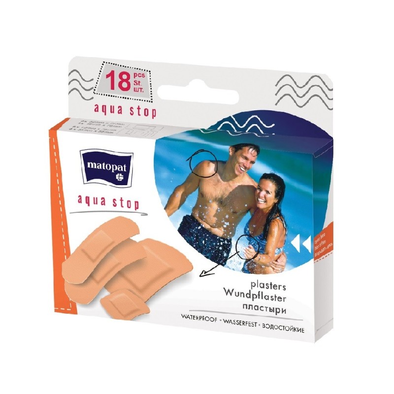 Plasturi Aqua Stop 18 Bucati