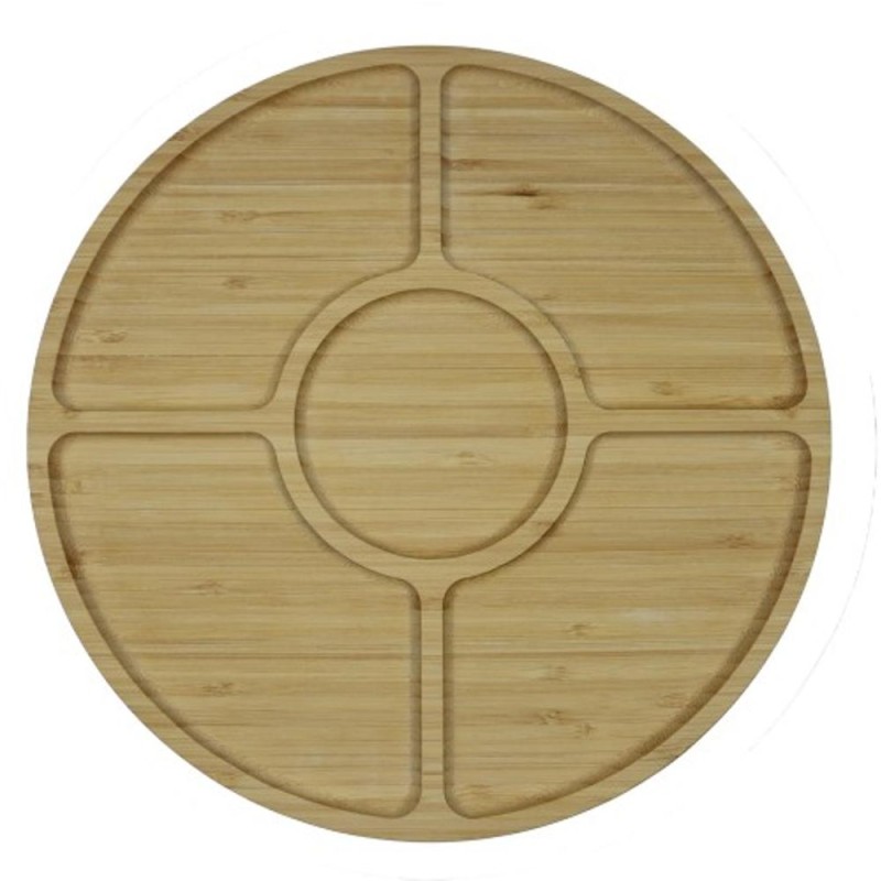 Platou din Bambus, pentru Prezentare si Servire, 30 x 30 x 1.70 cm, Grunberg
