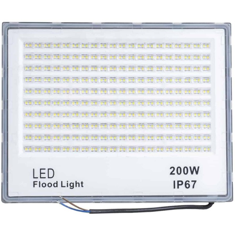 Proiector Led, Geam Plastic, 200 W, Z-tools