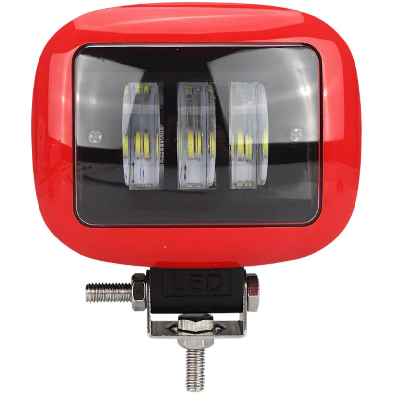 Proiector LED Off-Road Rosu, 5 Inch, 30 W, Smart Heater