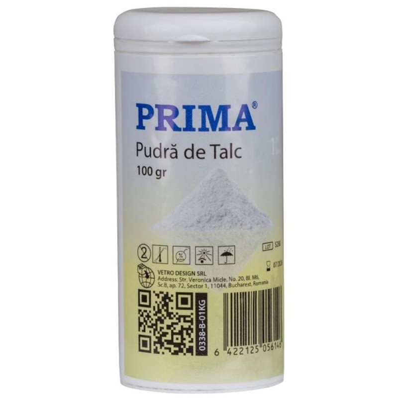 Pudra de Talc Prima Recipient 100 g
