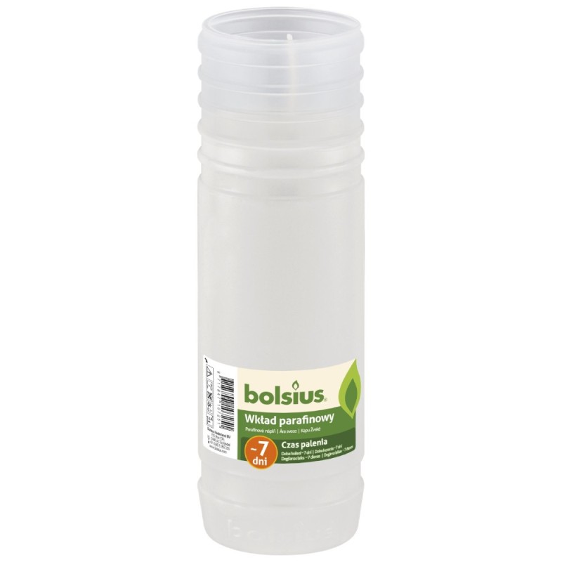 Rezerva Candela Bolsius Alba cu Ulei, 7 Zile