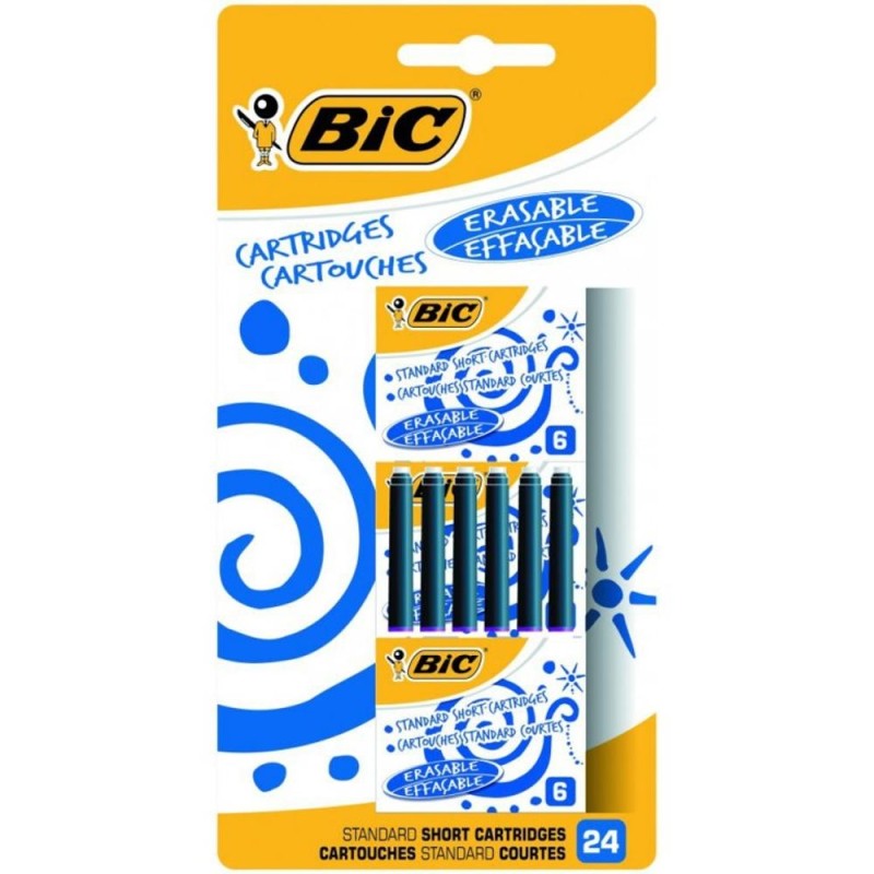 Rezerva Stilou Bic, Albastru, 24 Bucati