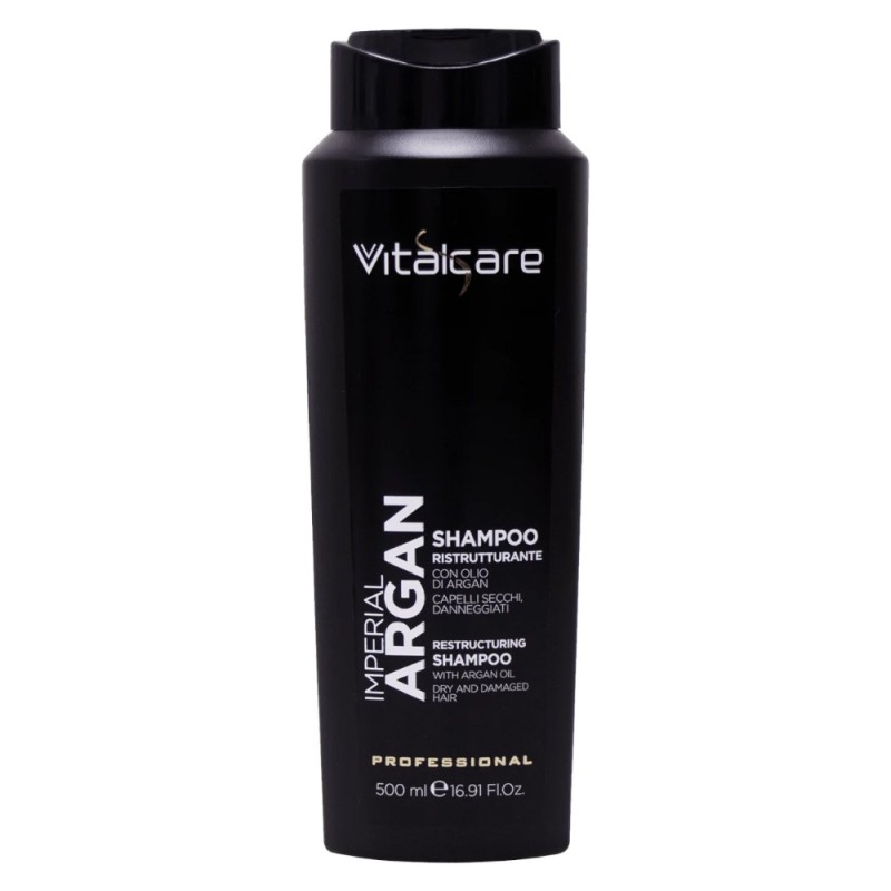 Sampon Vitalcare Imperial Argan, pentru Par Uscat si Degradat, 500 ml
