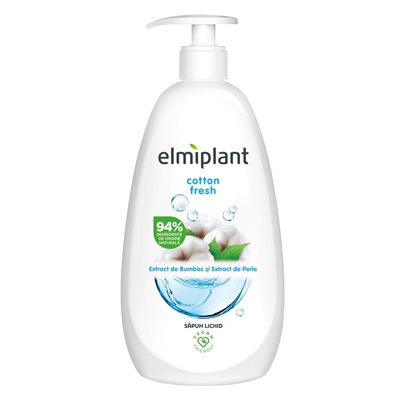 Sapun Lichid Elmiplant Cotton, 500 ml