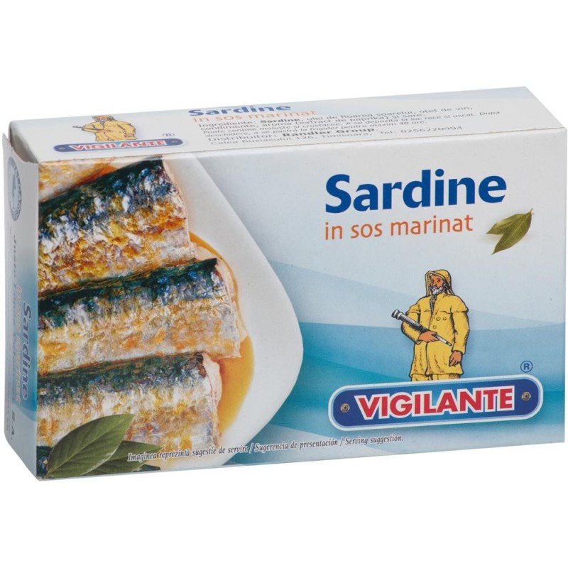 Sardine in Sos Marinat Vigilante, 120 g