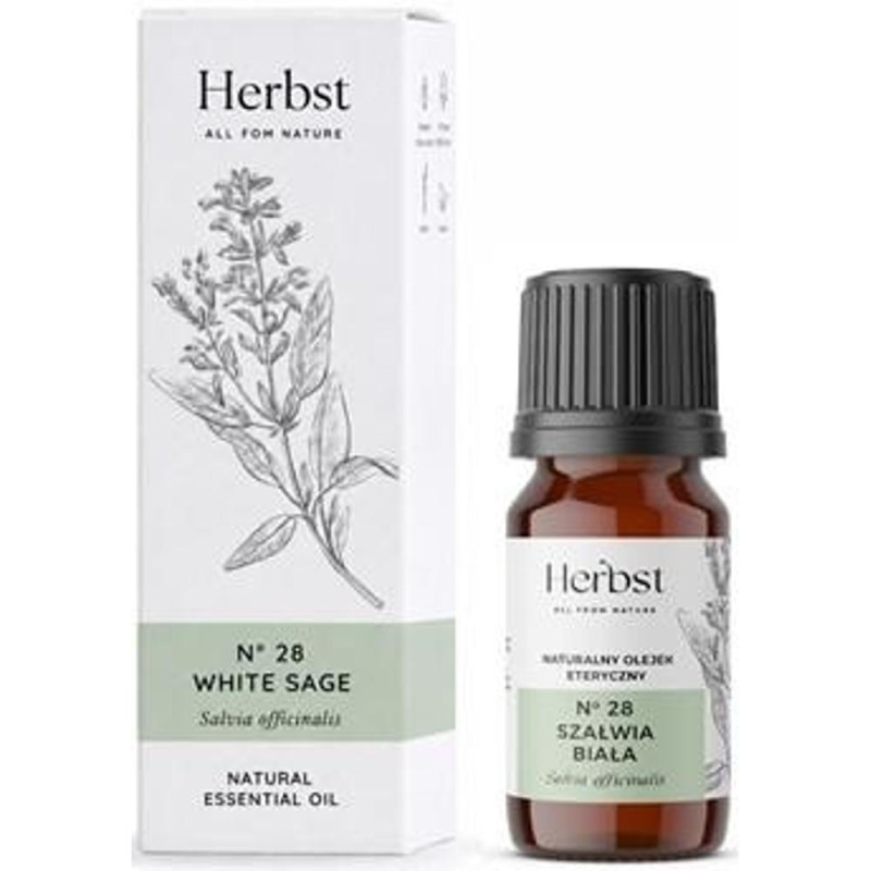 Set 2 x Ulei Esential, Parfum de Salvie Alba, Nr.28