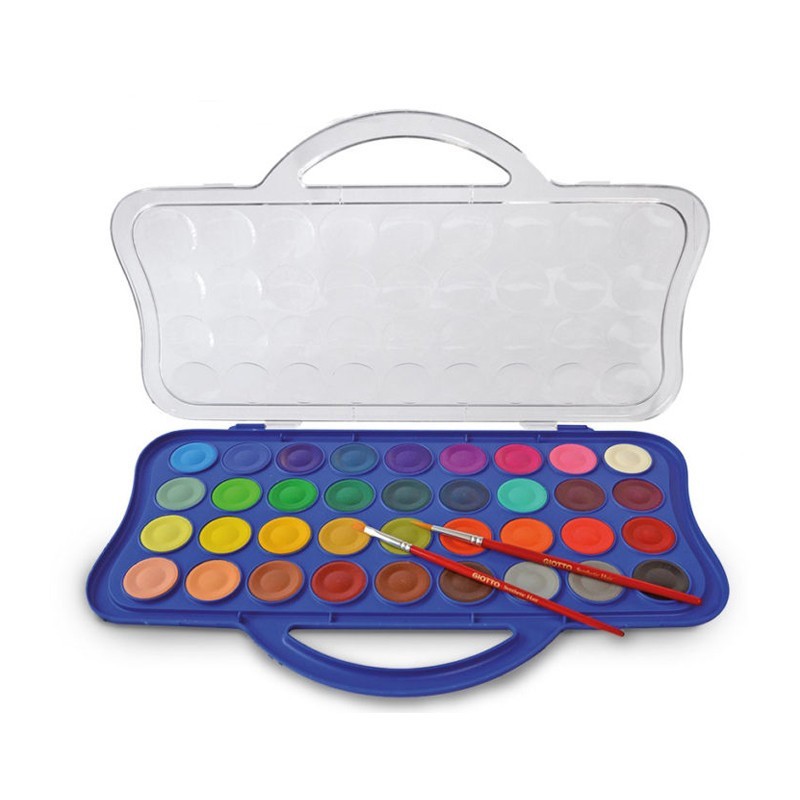 Set 36 godete acuarela Giotto