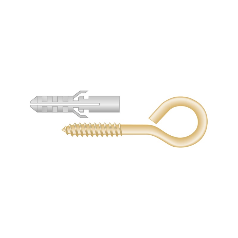 Set Fixare Ochi Holzsurub 10-diblu R14