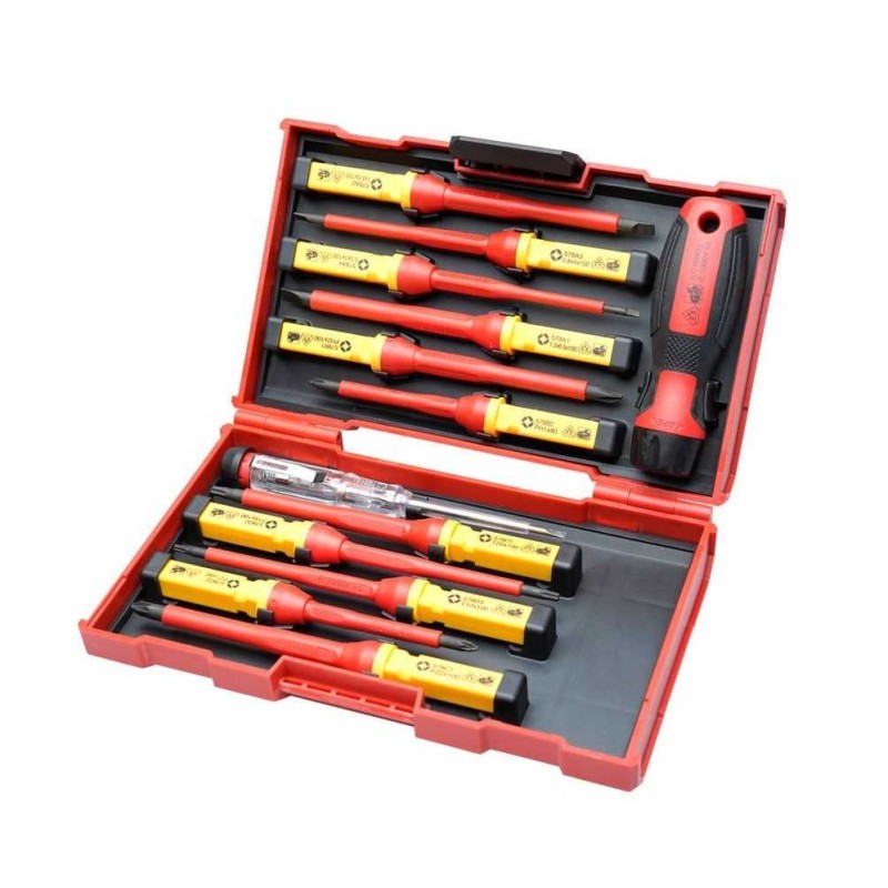 Set Surubelnite VDE, ProsKit, 13 Bucati