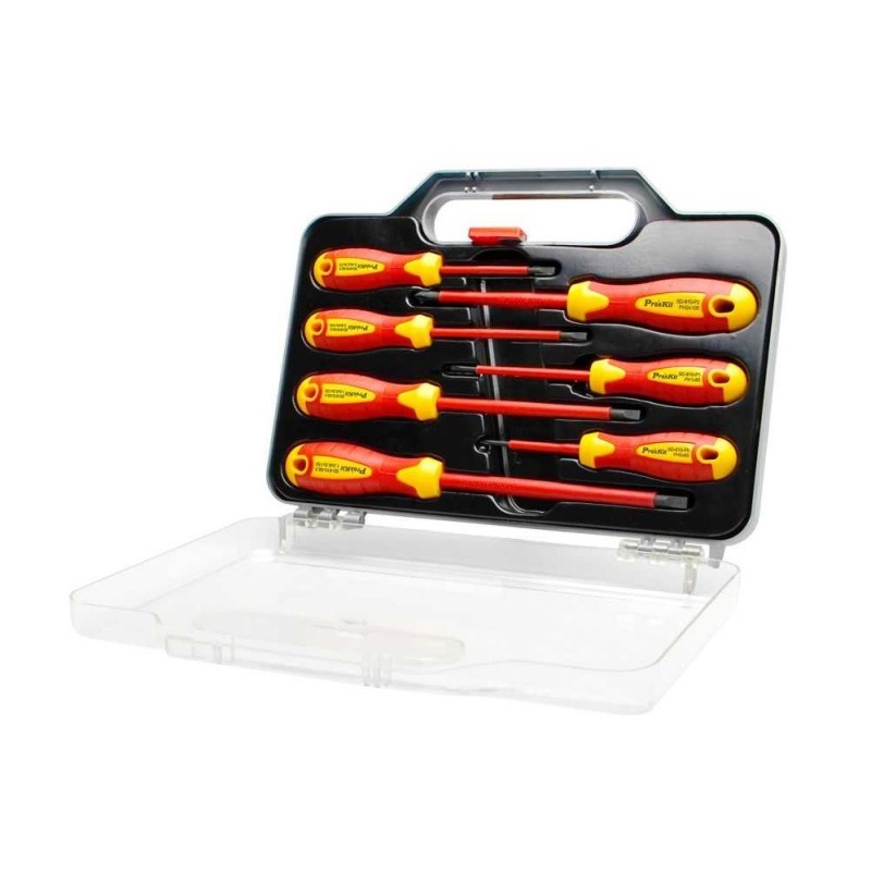 Set Surubelnite VDE, ProsKit, 7 Bucati