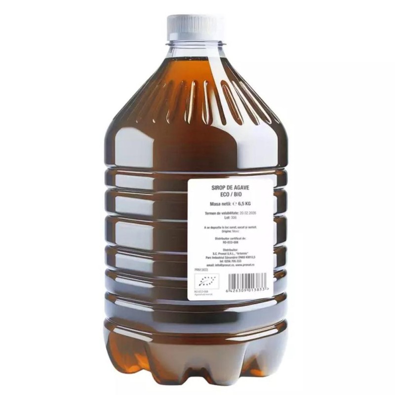 Sirop Bio de Agave, 6.5 kg, Pronat