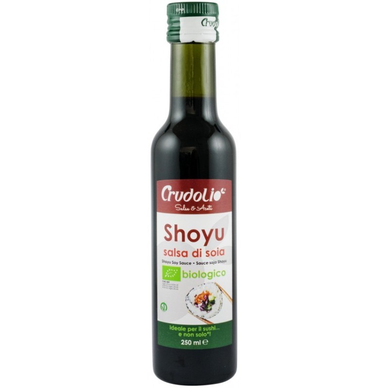 Sos de Soia BIO, Shoyu, 250 ml, Crudolio