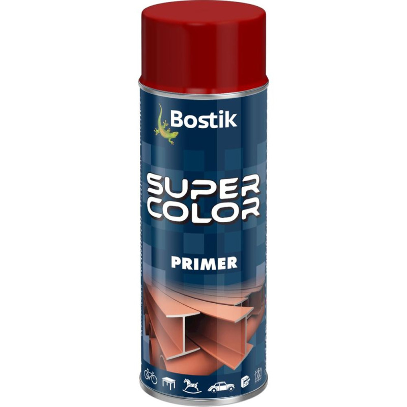 Spray Super Colors, Primer Rosu, Den Braven, 400 ml