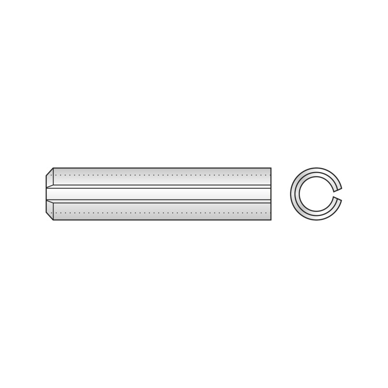 Stift Elastic Serie Grea 1481 Otel-1.5x 18