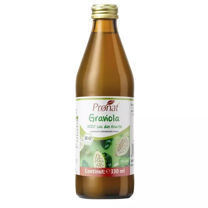 Suc Bio de Graviola, 330 ml, Medicura