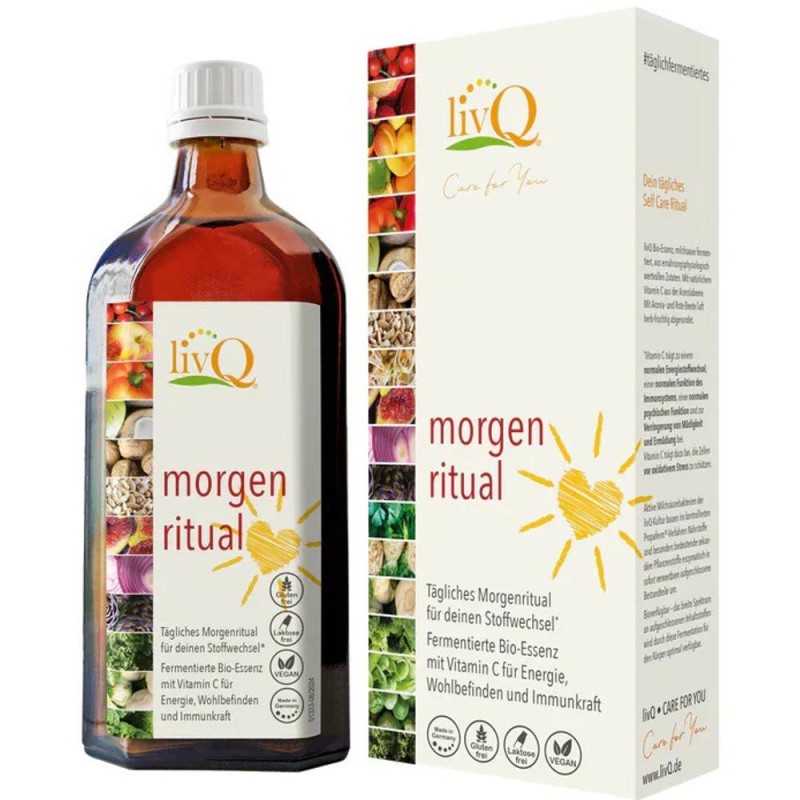 Supliment Alimentar Morgen Ritual, livQ, Bio, 250 ml