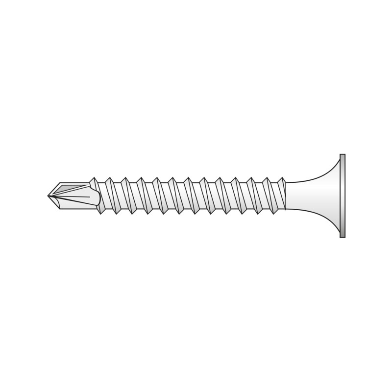 Surub Autoforant Rigips Otel Fosfatat-3.5x35