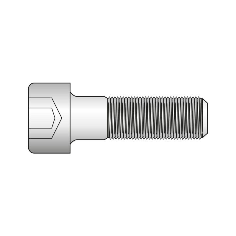 Surub Cap Inbus 912 Inox A2-M24 X 60