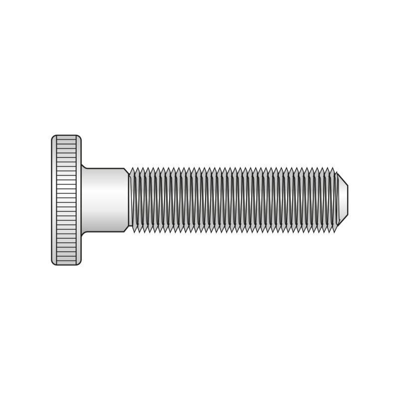 Surub Cap Striat Guler 464 Otel-M3 X 6