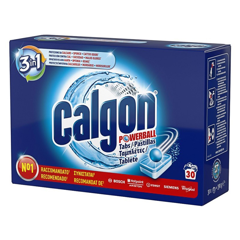 Tablete Anticalcar 3 in1 Calgon Powerball 30 Bucati
