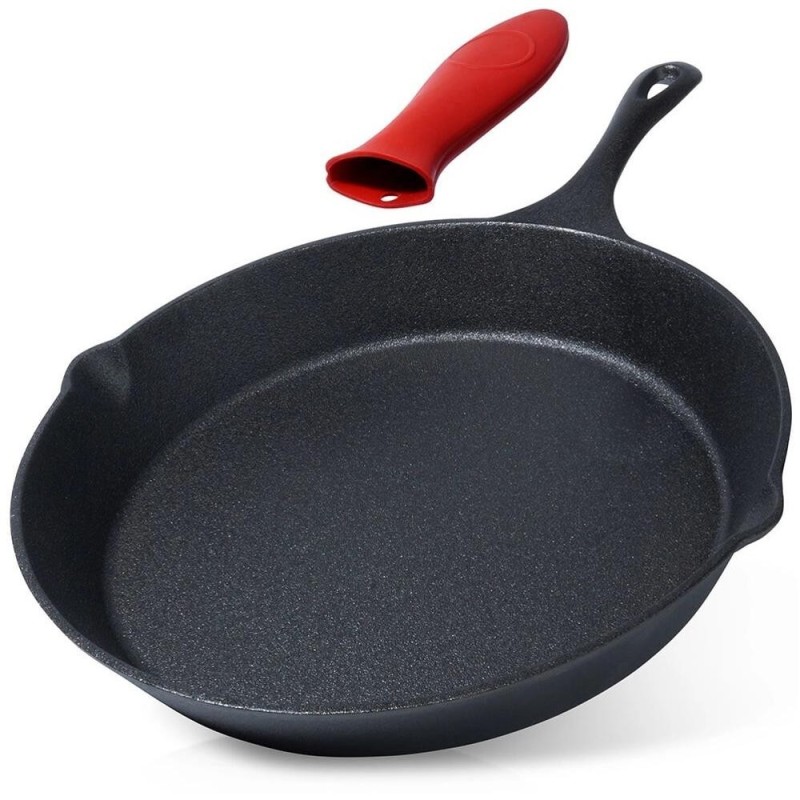Tigaie din Fonta cu Maner, 30 cm, Vilde