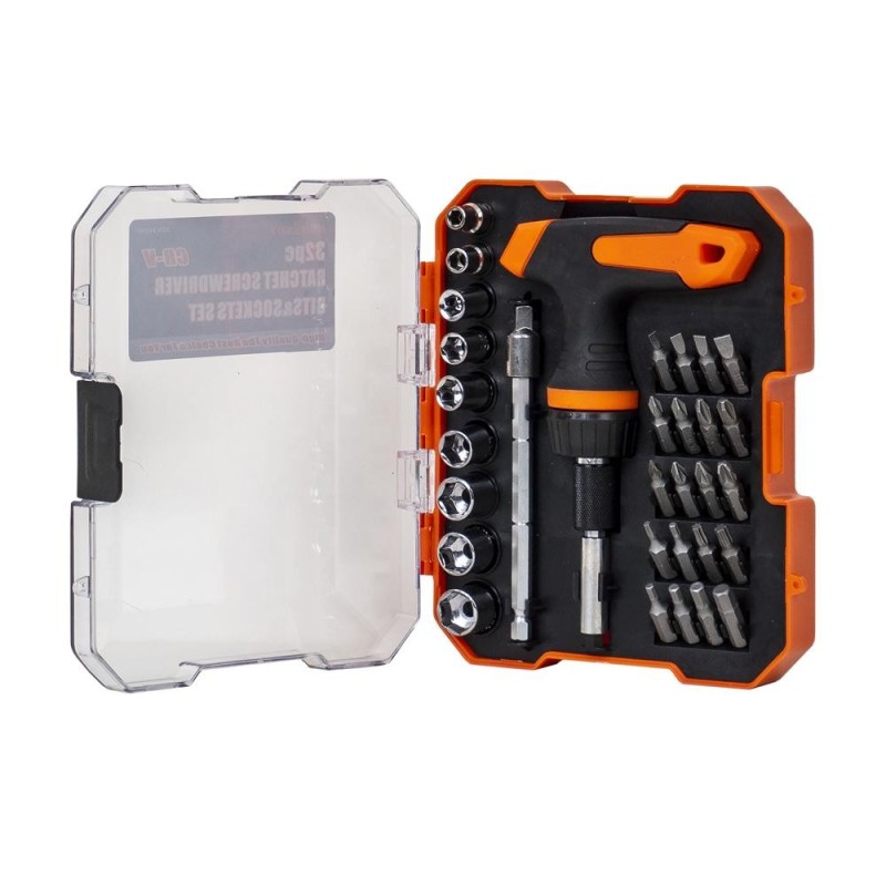 Trusa Surubelnita, Maner Ergonomic, 32 Piese